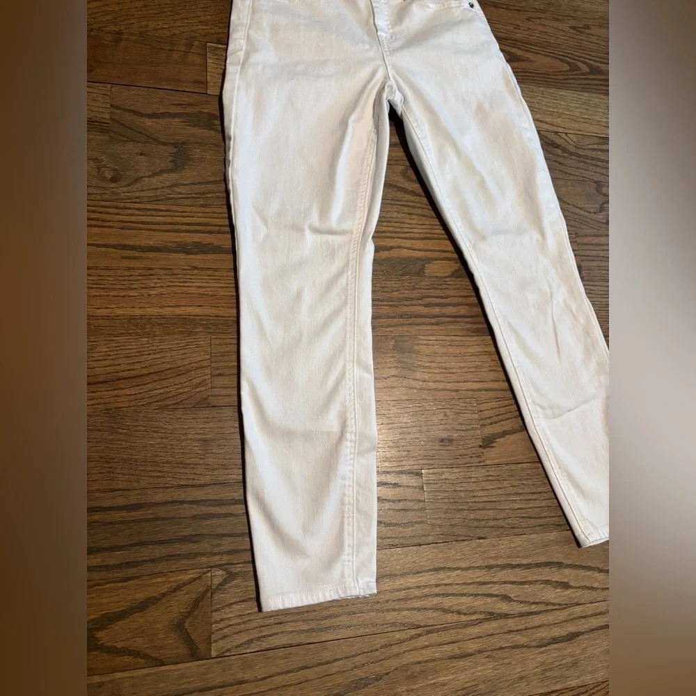 PISTOLA Jennifer Oslo White Denim‎ Midrise Skinny Jeans Women's Size 27